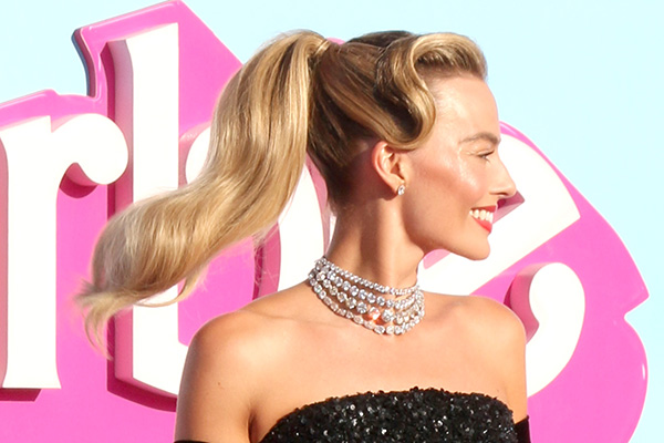 Barbie Movie Margot Robbie Hair