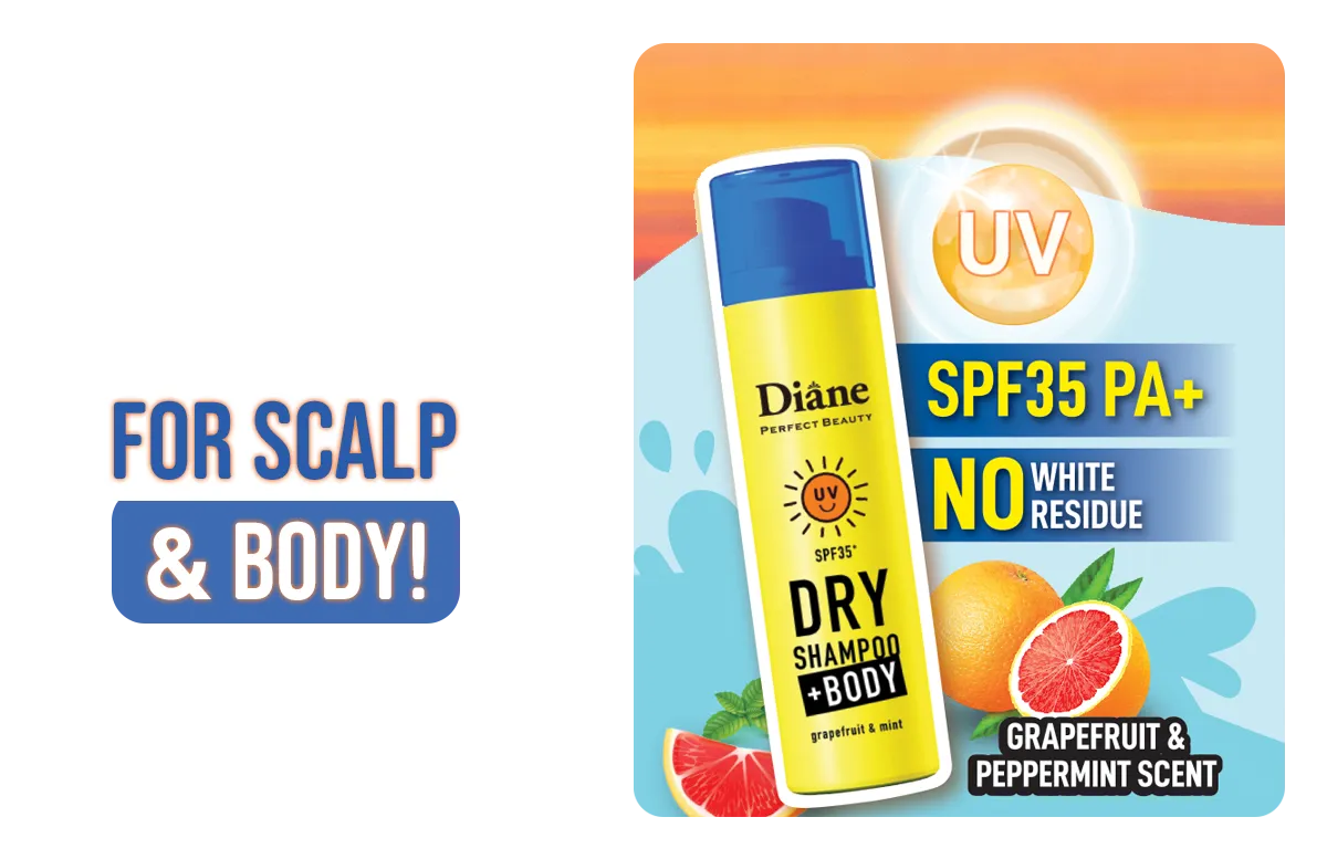SPF35 PA+ | NO WHITE RESIDUE | GRAPEFRUIT & PEPPERMINT SCENT